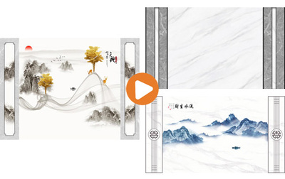 0H-岩板+护墙板(视频集)