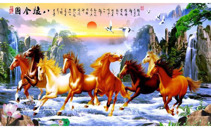 多图【八骏雄风】穆王八骏天马驹,日行千里疾如飞